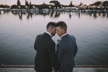 Adrian y kike una boda en sevilla de cine pelicula