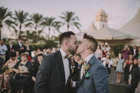 ADRIAN Y KIKE: UNA BODA DE CINE.