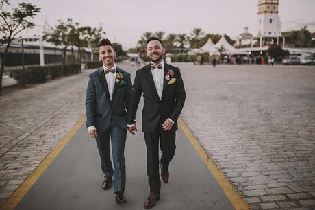 ADRIAN Y KIKE: UNA BODA DE CINE.