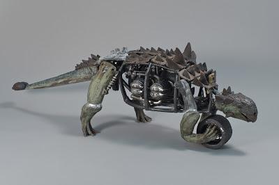 Los dinosaurios motorizados de Hironobu Shiozawa Los dinosaurios motorizados de Hironobu Shiozawa