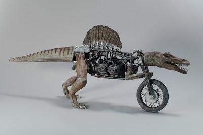 Los dinosaurios motorizados de Hironobu Shiozawa Los dinosaurios motorizados de Hironobu Shiozawa