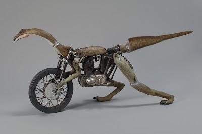 Los dinosaurios motorizados de Hironobu Shiozawa Los dinosaurios motorizados de Hironobu Shiozawa