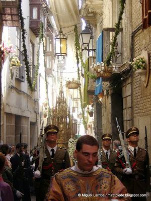 Mañana de Corpus en Toledo