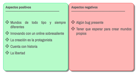 Análisis LEGO Worlds