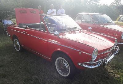 Fiat 800 Spider, convertible de serie