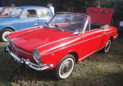 Fiat 800 Spider, convertible de serie