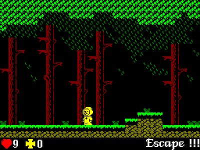 Nueva conversión a HTML5 del 'l'Abbaye des Morts' de Locomalito