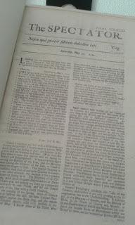 'The Spectator'. Addison y Steele. La Inglaterra del siglo XVIII