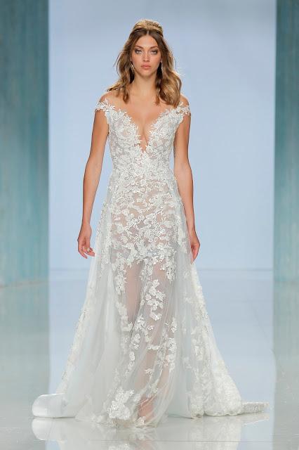 Galia Lahav con su colección Victorian Affinity consigue la máxima expresión del lujo en vestidos de novia visto en la Barcelona Bridal Week