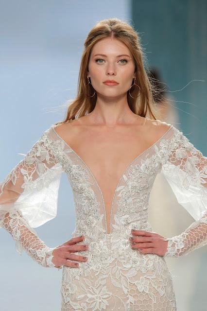Galia Lahav con su colección Victorian Affinity consigue la máxima expresión del lujo en vestidos de novia visto en la Barcelona Bridal Week