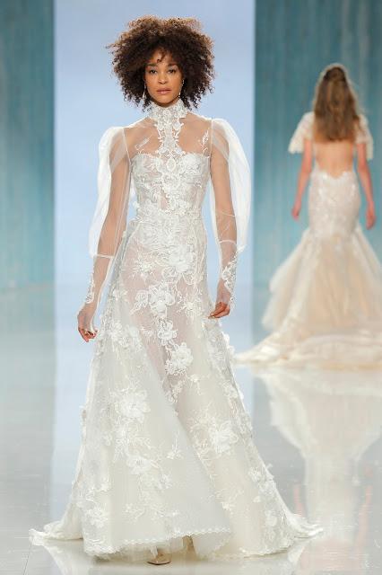 Galia Lahav con su colección Victorian Affinity consigue la máxima expresión del lujo en vestidos de novia visto en la Barcelona Bridal Week