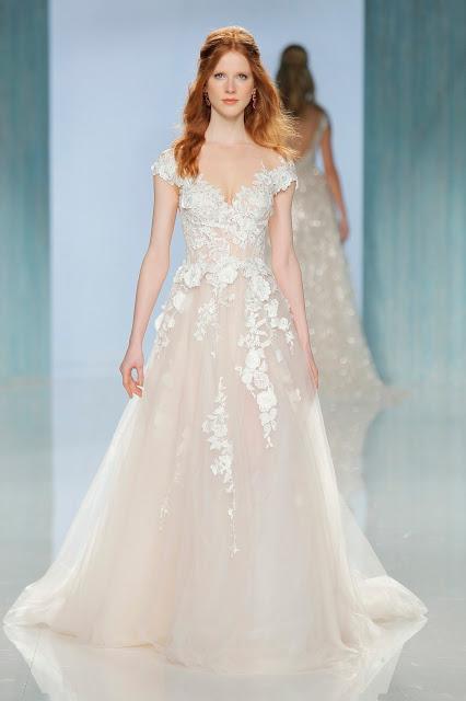 Galia Lahav con su colección Victorian Affinity consigue la máxima expresión del lujo en vestidos de novia visto en la Barcelona Bridal Week