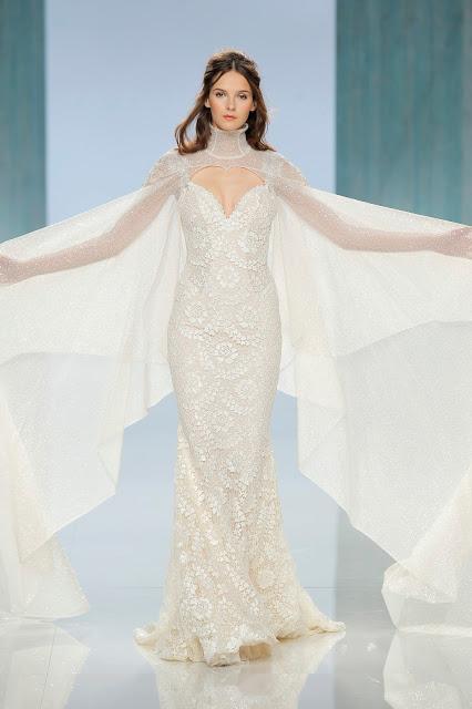 Galia Lahav con su colección Victorian Affinity consigue la máxima expresión del lujo en vestidos de novia visto en la Barcelona Bridal Week