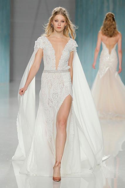 Galia Lahav con su colección Victorian Affinity consigue la máxima expresión del lujo en vestidos de novia visto en la Barcelona Bridal Week