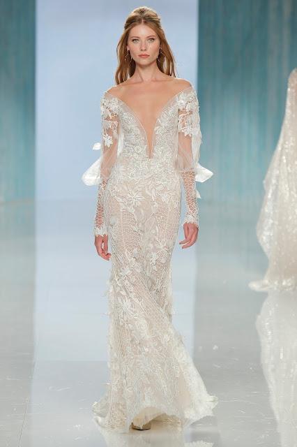 Galia Lahav con su colección Victorian Affinity consigue la máxima expresión del lujo en vestidos de novia visto en la Barcelona Bridal Week