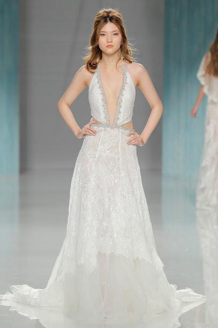 Galia Lahav con su colección Victorian Affinity consigue la máxima expresión del lujo en vestidos de novia visto en la Barcelona Bridal Week