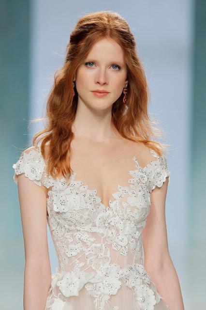 Galia Lahav con su colección Victorian Affinity consigue la máxima expresión del lujo en vestidos de novia visto en la Barcelona Bridal Week