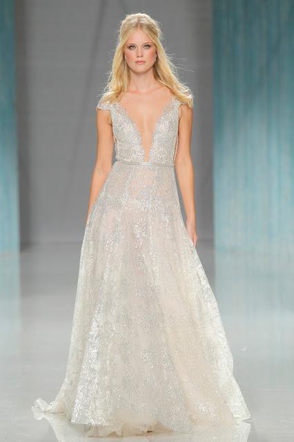 Galia Lahav con su colección Victorian Affinity consigue la máxima expresión del lujo en vestidos de novia visto en la Barcelona Bridal Week