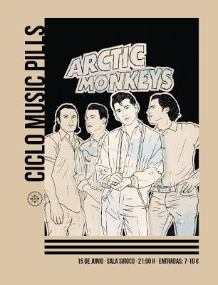 Homenaje a Arctic Monkeys en Madrid con exposición de ilustraciones y música en directo