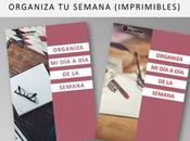Organiza Semana (Imprimibles)