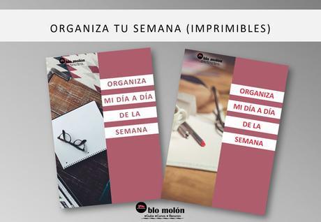 Organiza Tu Semana (Imprimibles)