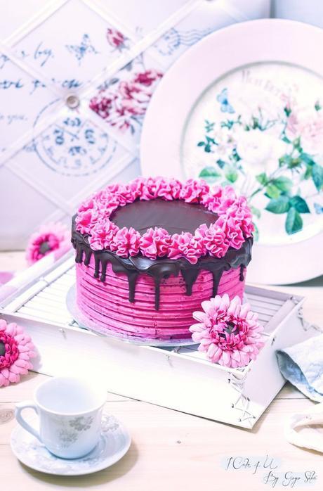 Tarta de Chocolate y Frambuesa