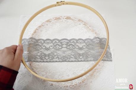 3 ATRAPASUEÑOS DIY CON AROS DE BORDAR, ENCAJES Y POMPONES DE LANA 3 ATRAPASUEÑOS DIY CON AROS DE BORDAR, ENCAJES Y POMPONES DE LANA