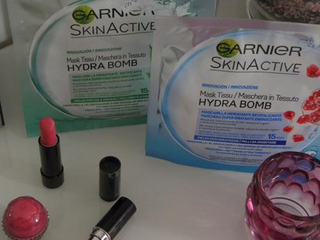 mascarillas skin active garnier tratamiento beauty cuidar la piel hydra bomb