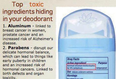 Cuidado con el desodorante que utilizas, puede dañar tu salud
