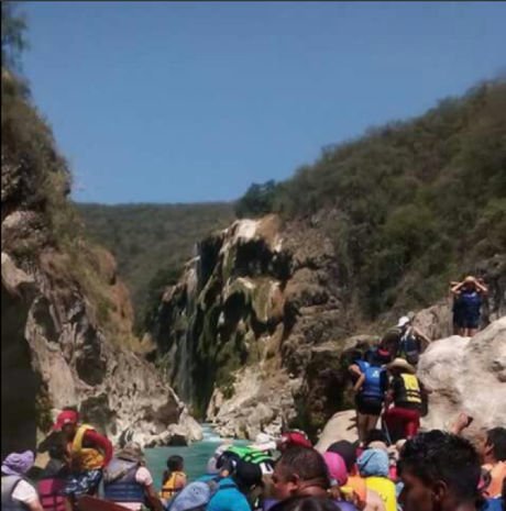 Vuelven a secar la cascada de Tamul