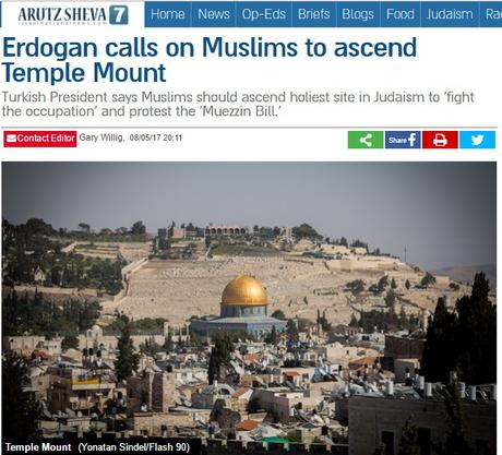 Provocativo llamamiento de Erdogan.