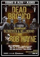 Concierto de Dead Bronco y Bob Wayne en Sala Copérnico Concierto de Dead Bronco y Bob Wayne en Sala Copérnico