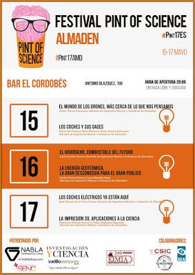 Festival Pint of Science en Almadén