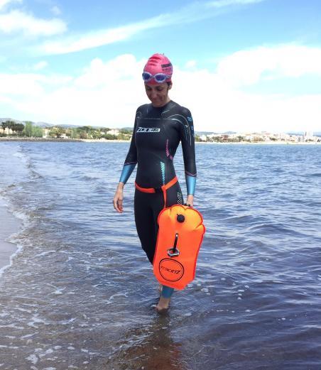 Nadar en aguas abiertas con un TomTom