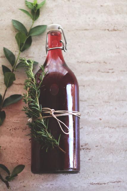 vermut de granada y romero  #recetasinalcohol