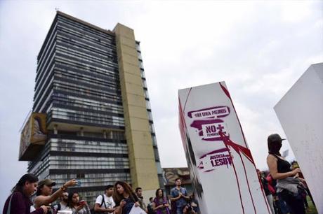 #SiMeMatan: marcha en C.U. contra el feminicidio (galería).