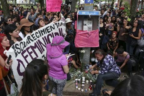 #SiMeMatan: marcha en C.U. contra el feminicidio (galería).