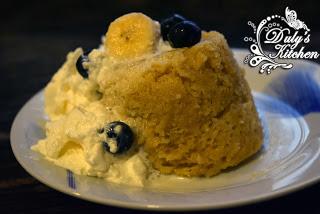 Mug Cake de Plátano y Actimel