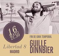 Concierto de Guille Dinnbier en Libertad 8