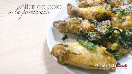 ALITAS DE POLLO A LA PARMESANA