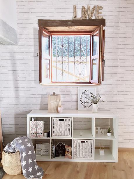 El salón NÓRDICO tipo LOFT de Sonia