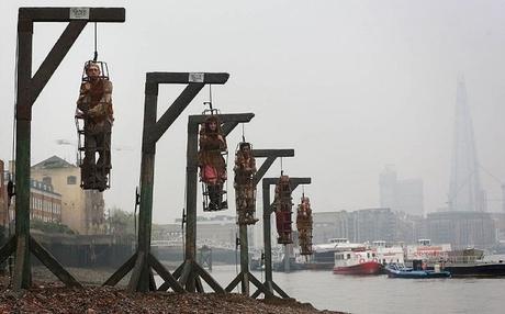 The Execution Dock on River Thames