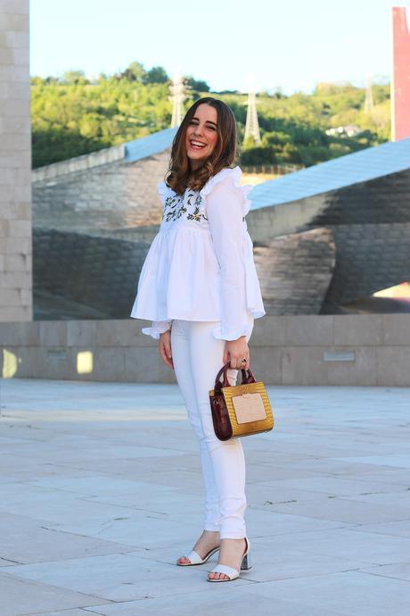 Outfit total white + ¡Sorpresa!