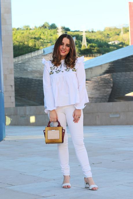 Outfit total white + ¡Sorpresa!