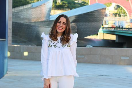 Outfit total white + ¡Sorpresa!