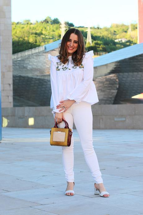 Outfit total white + ¡Sorpresa!