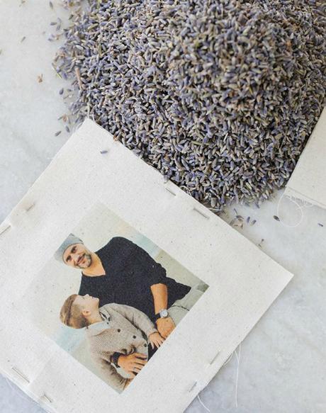 DIY Saquitos de lavanda personalizados