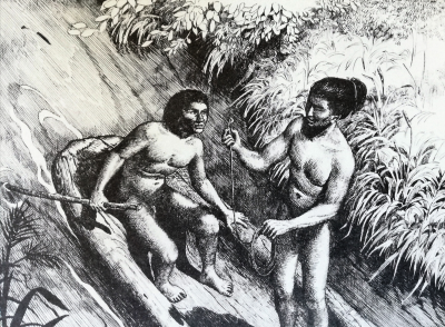 Los indocubanos (Modesto García y Onelio Jorge Cardoso).