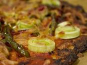 Pizza vegetariana coliflor