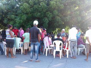 El Salado de Galván se fue a paro en reclamo de carretera y calles.